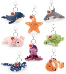 Keel Toys Keeleco Bag Charm: Sealife, 12 cm - 8 designs