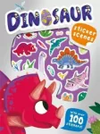 KNYGA Bookshop Igloo Dinosaur Sticker Scenes