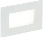 3W LED lauko įleidžiamas &scaron;viestuvas BOLT, baltos/nikelio sp., 4000K, IP65