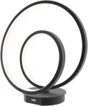 24W LED stalo &scaron;viestuvas LIEVE, juodas, CCT