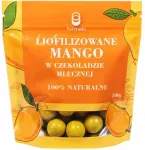 FORMELO &Scaron;ALČIAME DŽIOVINTAS MANGAS PIENINE &Scaron;OKOLADATE 100% NATŪRALUS 100g