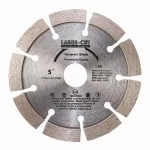Laser Cut lazerinis Cut L00107 - Segmented Diamond Blade 125 x 22.23 x 12 mm LSS