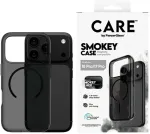 Panzer Glass CARE dėklas nuo PanzerGlass Smokey su Juodas MagSafe dėklas iPhone 18 Pro / iPhone 17 Pro juodas