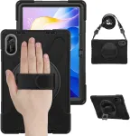 Plan&scaron;etinio kompiuterio dėklas 4kom.pl Armor, skirtas Xiaomi Redmi Pad 2 11 2025, &scaron;arvuotas / Redmi Pad 2 11 2025 &ndash; apsauginis su stovu