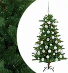 Dirbtinė Kalėdų eglutė su burbulais 150 cm 150 LED &Scaron;ilta balta