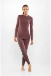 Moteri&scaron;ki apatiniai drabužiai VIKING Meriboo Lady Set Merino rožinė S