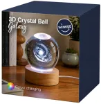 Winkee - 3D Crystal Ball Galaxy - Multi/M&oslash;nster