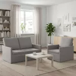 Sofa Sofos komplektas 2 vnt. Debesų pilka Audinys