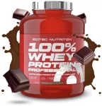 I&scaron;rūgų baltymų milteliai Scitec 100% Whey Professional 2350 g, &scaron;okolado skonio