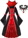 Spooktacular Creations mergaičių vampyrės kostiumas, juodas, XL, 12&ndash;14 metų, 21220-XL