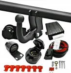 Priekabos kablys Ford Mondeo Mk4 2007-2014 + 7 kontaktų modulis