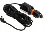 Įkroviklis automobilinis Mini Usb 3.5m kamerai, vaizdo registratoriui