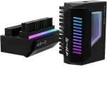 Ezdiy-fab Atx 24 Pin 5v Argb adapterio jungtis pagrindinei plok&scaron;tei 180 laipsnių kampu