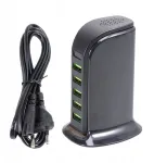 20w 5 prievadų Usb stotelė, daugiafunkcinė įkrovimo stotelė, universali