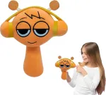 Fyzsjwl Sprunki mink&scaron;tas žaislas, 20 cm Sprunki pliu&scaron;inis žaislas, Sprunki figūrėlės, Sprunki kim&scaron;tinis žaislas lėlė, Sprunki Wenda figūrėlės, dovanos berniukams, mergaitėms (oranžinis)