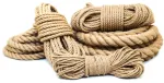 Jūrinė Jutos Virvė Dekoratyvinė 14mm 10m - Tvirtas Pluo&scaron;tas
