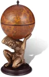 Gaublio formos baras su Atlaso stovo dizainu, 42x42x85cm