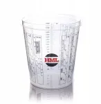 Dažų mai&scaron;ymo indelis su skale 2300 ml