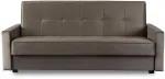 Mebel Elite I&scaron;skleidžiama sofa-lova ALUNA su patalynės dėže, 212 &times; 89 &times; 96 cm, smėlio spalvos
