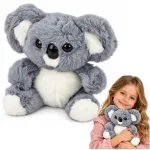 Lean Toys Plush Koala Stuffed Animal Cuddly Toy Soft Bear Pilkas 23 cm