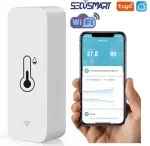 Wi-fi Termometras ir Drėgmės Jutiklis Tuya Smart Life