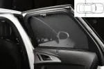 Carshades &scaron;oninių langų uždangalai (galinės durys), skirti Kia Niro 2016-2022 (2 vnt.), juodi