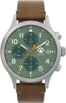 Timex laikrodis Tw2w16400, rudas, dirželis