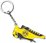 Borussia Dortmund Bvb raktų pakabukas su pirkinių žetonu ir atidarytuvu
