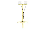 Tripod with LED floodlights 2x50W, 2x5000lm, 6400K, AC220-240V, IP65