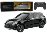 Nuotoliniu būdu valdomas automobilis Porsche Cayenne Turbo, juodas