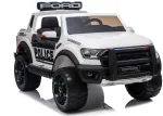 Elektromobilis Ford Ranger Raptor Police DK-F150RP, baltas lakuotas