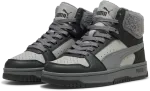 Puma Avalynė Paaugliams Rebound V6 Mid Jr Pilkas Juodas 407728 02