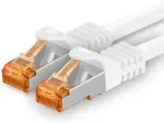 1attack.de Cat.7 tinklo kabelis Cat7 ethernet kabelis patch kabelis tinklo Lan kabelis Cat.7 neapdorotas kabelis 10 gb/s (sftp pimf lszh) rinkinys su rj45 jungtimi cat.6a