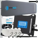 Signaflex Gsm/4g Lte signal booster kit 65dbi with antennas