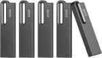 5 vnt. Usb atmintinės 64 Gb, Usb 3.0, juodos