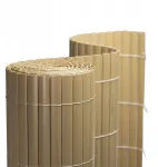 Dvipusė Pvc balkono kilimėlis terasa/balkonas/sodas apsauga 400x100cm Bambukas