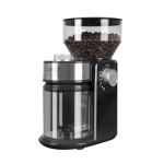 Kavamalė Caso | Kavos malūnėlis | Barista Crema | 150 W | Kavos pupelių talpa 240 g | Puodelių skaičius 12 vnt(s) | Juodas