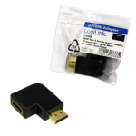 LOGILINK AH0008 LOGILINK - Kampinis moteri&scaron;kas HDMI adapteris - HDMI ki&scaron;tukas
