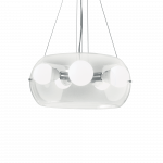 Pakabinamas &scaron;viestuvas Ideal Lux Suspended lamp with 5 lights AUDI-10, E27, juodas