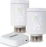 EVOLVEO Heat M30 Starter Pack, 2x i&scaron;manioji termostatinė radiatoriaus galvutė ir centrinis blokas