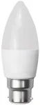 6W LED žvakės formos lemputė OPTONICA C35, B22, 2700K, dimeriuojama