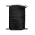 Ouch By Shots Shots Bondage Rope 100 m - Durable Cotton, Juodas, 0.8 cm Diameter
