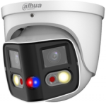 Dahua IPC-PDW3849-A180-E2-AS-PV-0280B Kamera IP 2x4Mpix WDR AI IR25m LED20m 2x2.8mm mikr