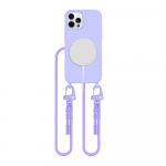 TECH-PROTECT MAGNECKLACE MagSafe Apple iPhone 12 / 12 Pro dėklas telefonui levandų spalvos