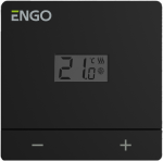 Engo Controls Engo EASY belaidis termostatas, juodas