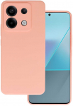 Topt Silikoninis Lite dėklas skirtas Xiaomi Redmi Note 13 Pro 5G persikų spalvos