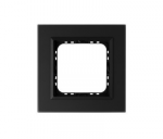 Ospel R-1RGC/79/33 SONATA Vieno rėmo juodas matinis stiklas R-1RGC/79/33