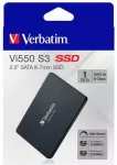 SSD vidinis diskas &bdquo;Verbatim Vi550&ldquo;, 49353, 1000 GB, juodas, SATA III