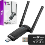 Adapteris &bdquo;Wi-Fi 7 Spacetronik SP-WU07 5G 6G BE6500&ldquo;