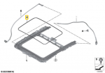 Bmw Stogo Lango Oro Juosta G22 G82 G60 54105A26175